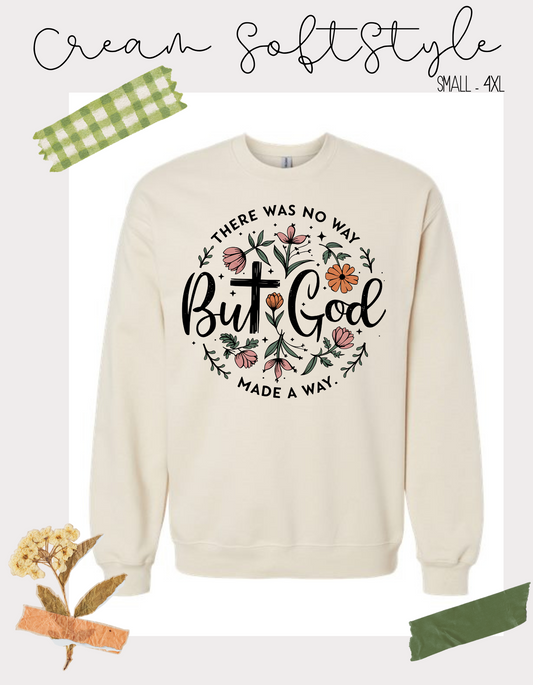 But God.