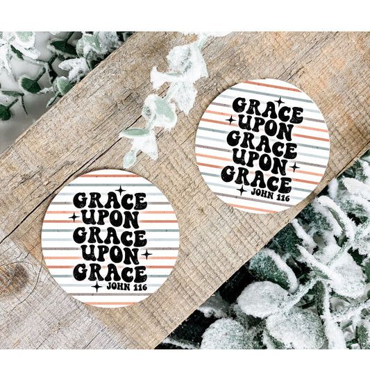 Grace Upon Grace Coaster